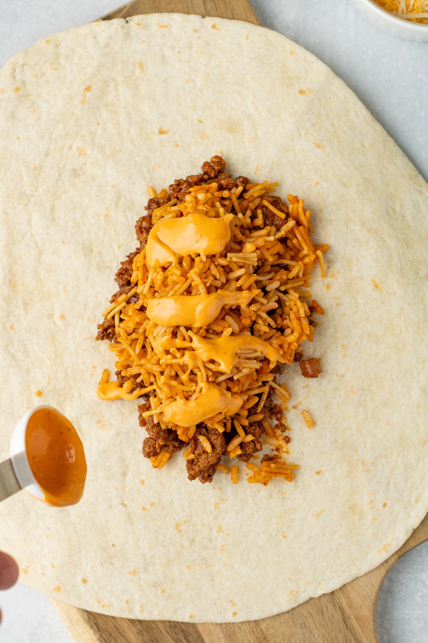 Grilled Cheese Burritos