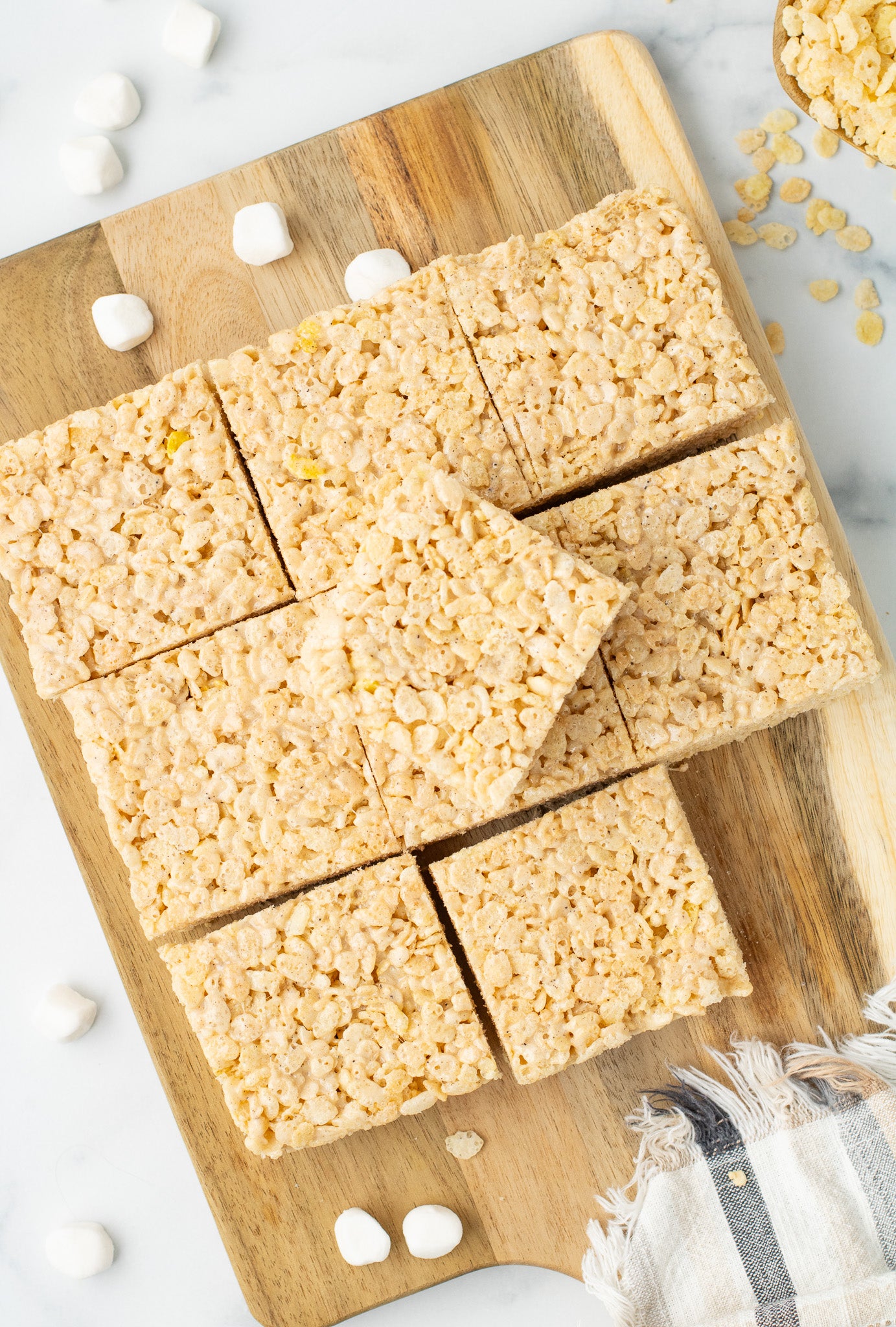 Brown Butter Rice Crispy Treats