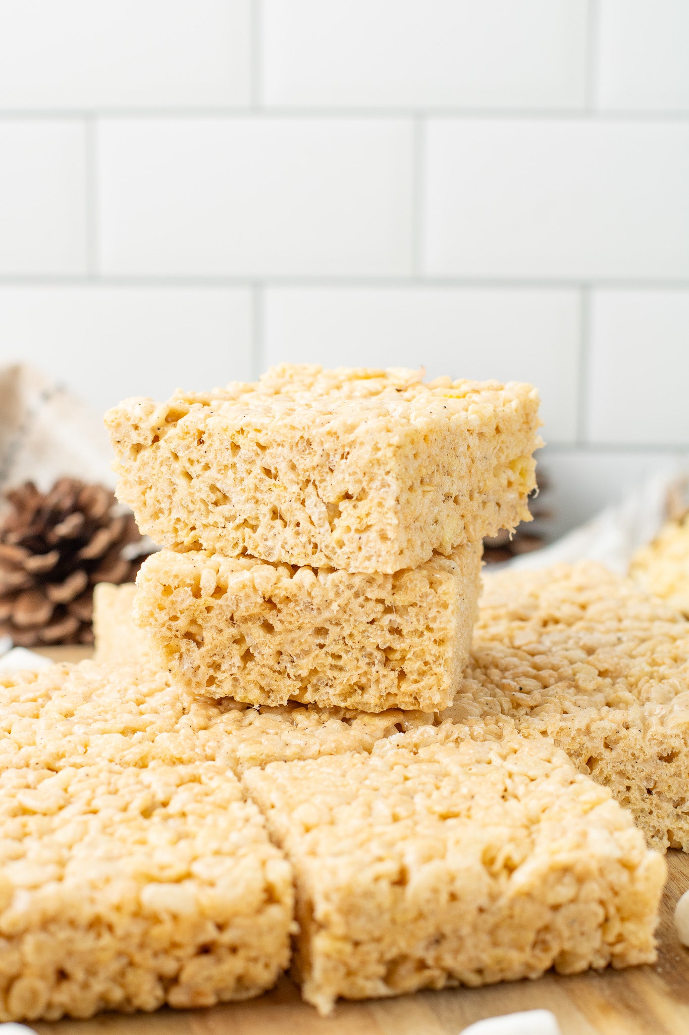 Brown Butter Rice Crispy Treats