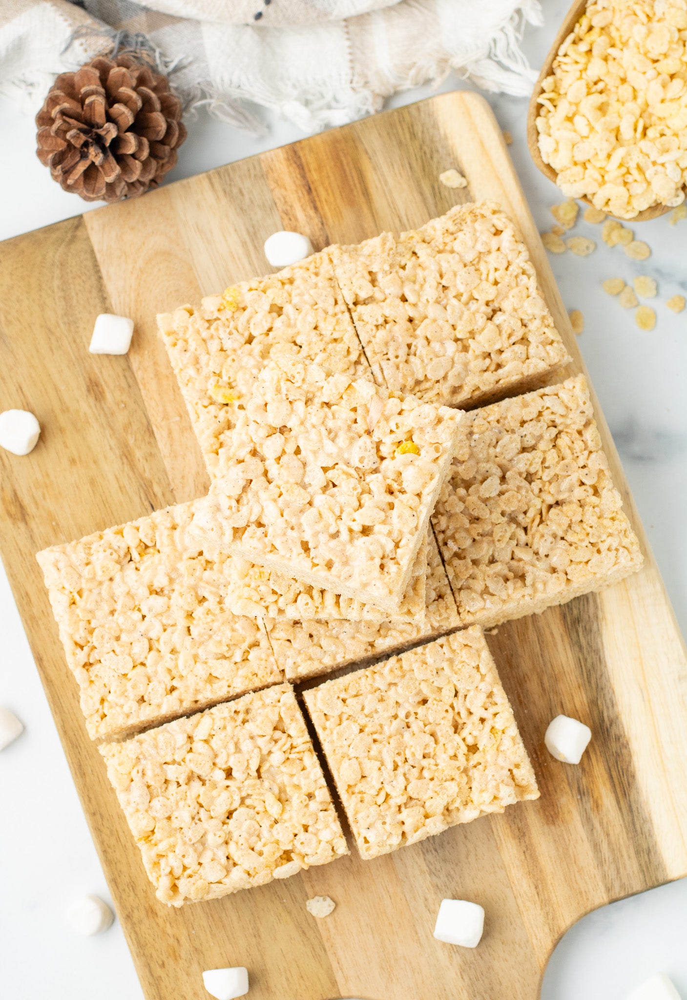Brown Butter Rice Crispy Treats