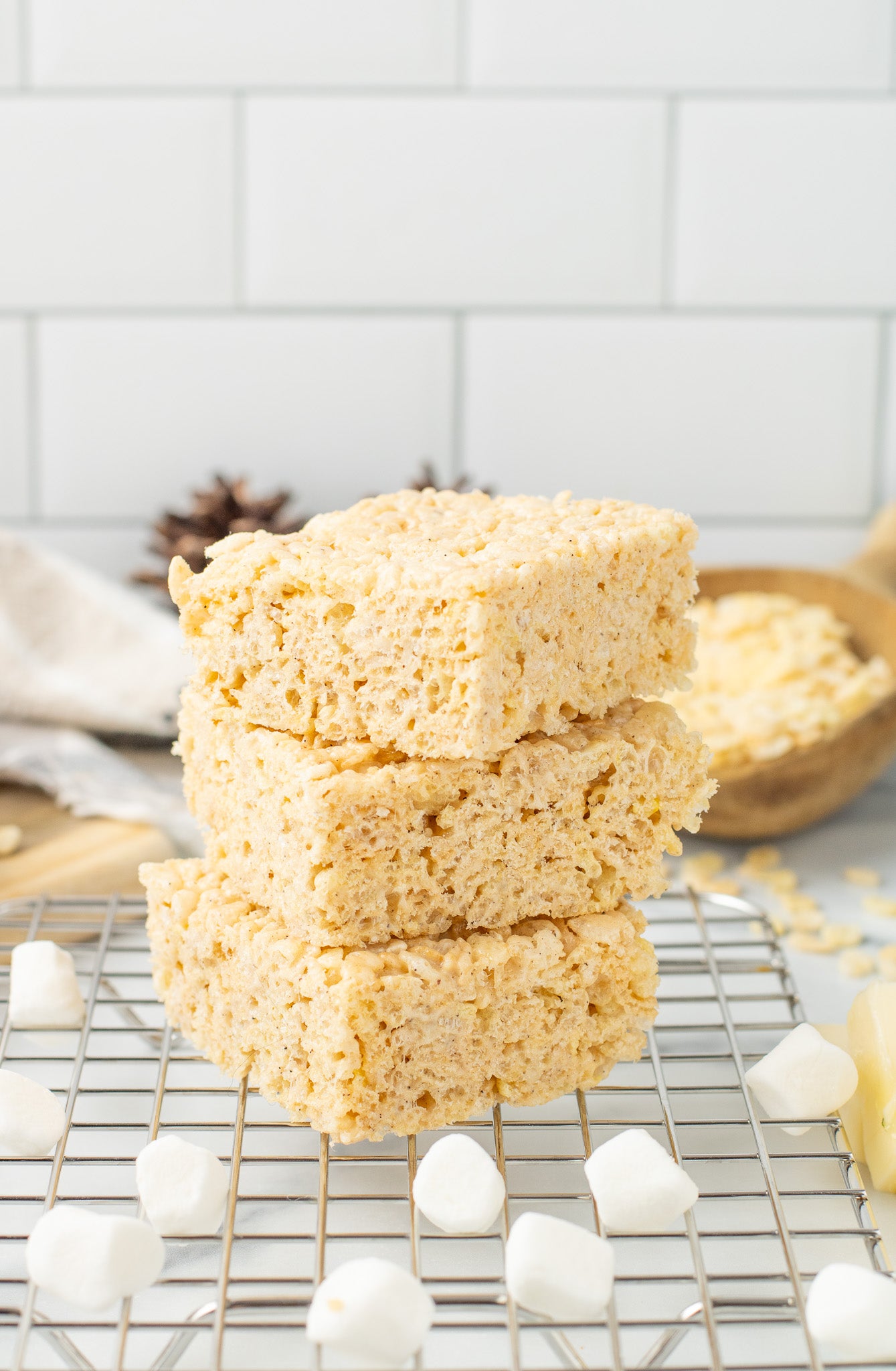 Brown Butter Rice Crispy Treats