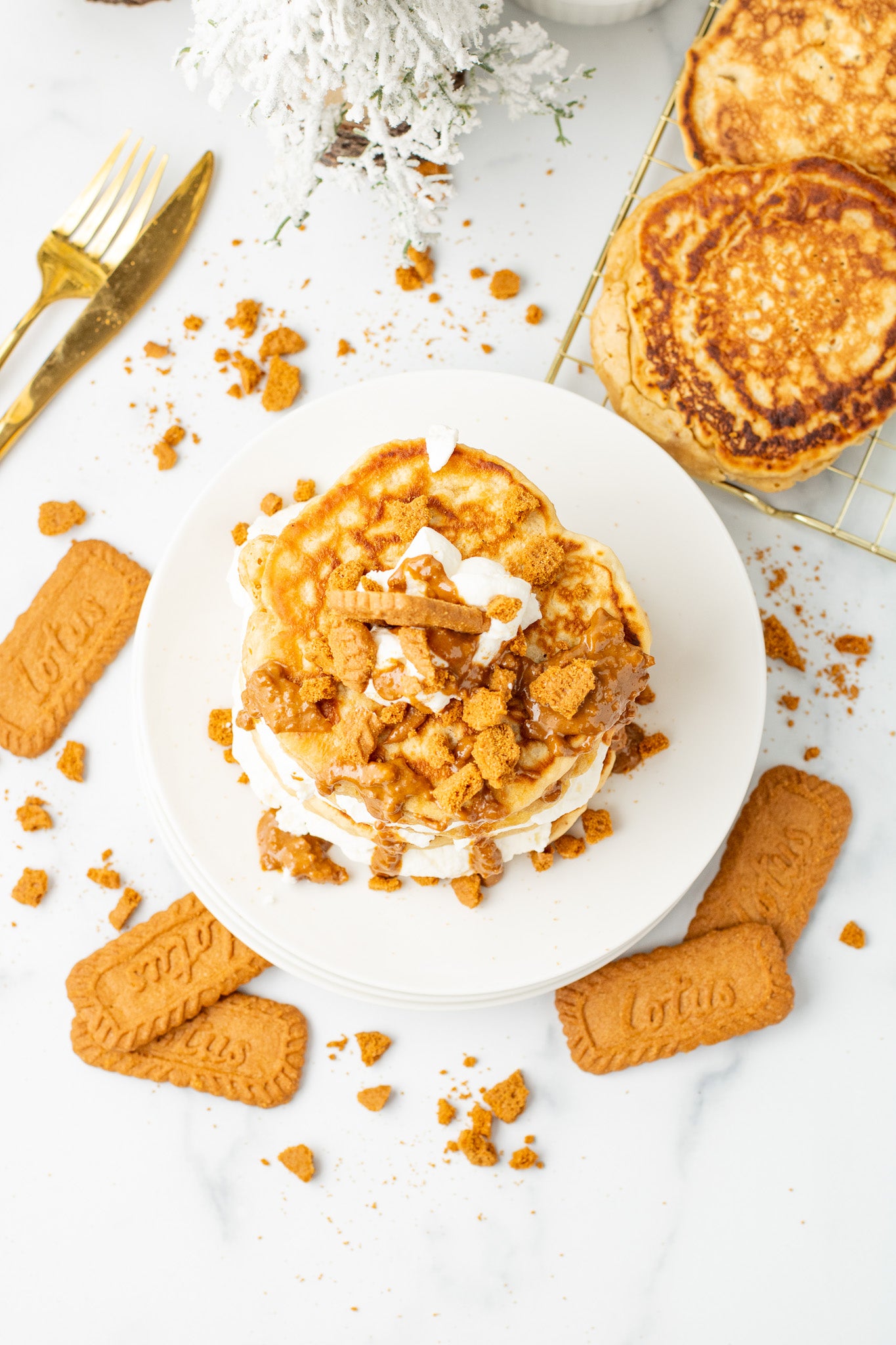 Cookie Butter Pancakes