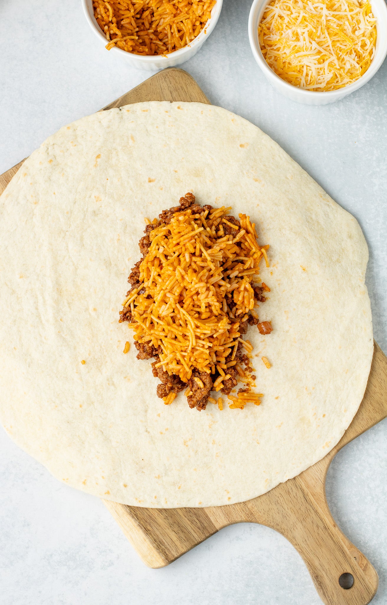 Grilled Cheese Burritos