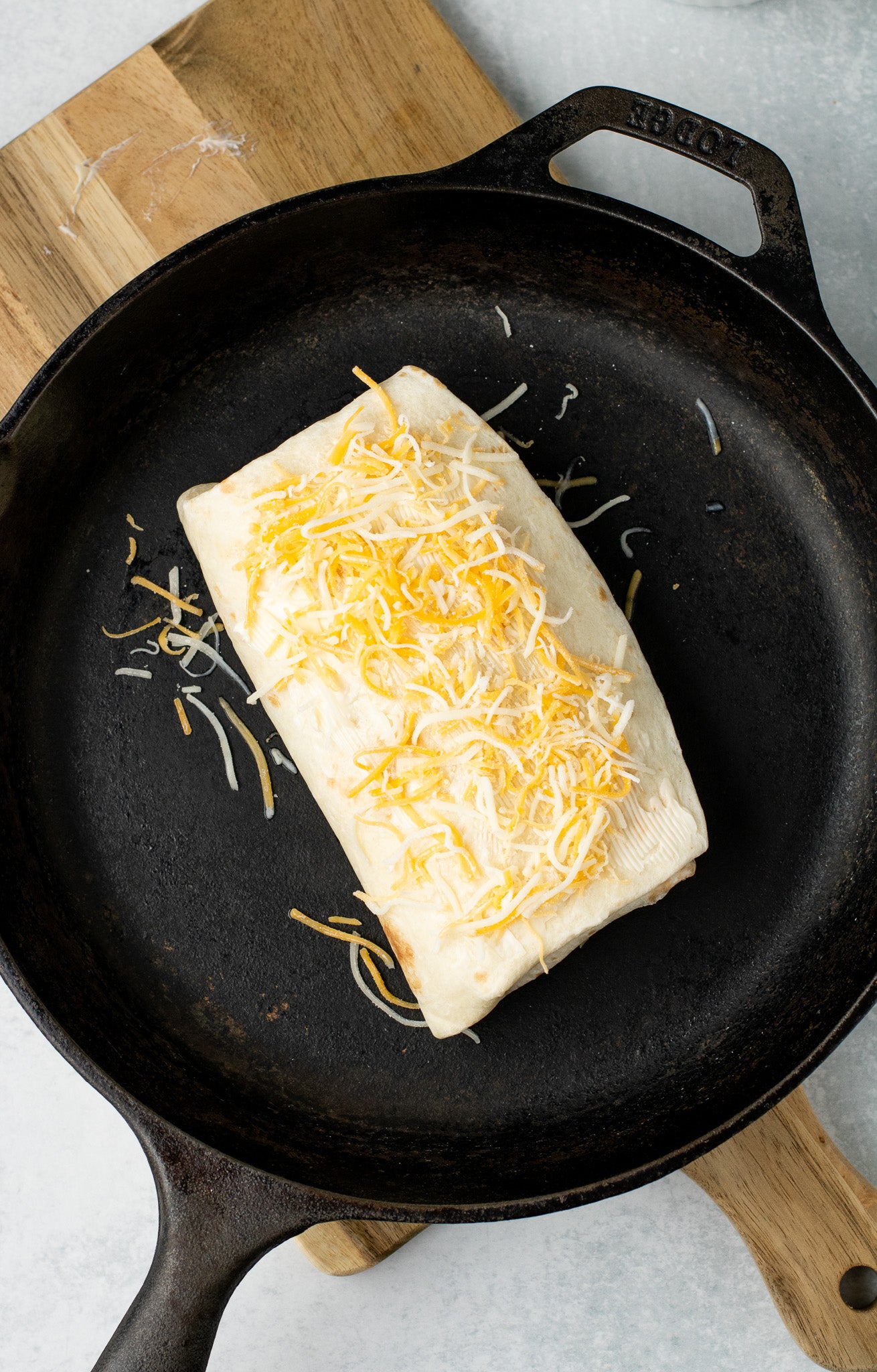 Grilled Cheese Burritos