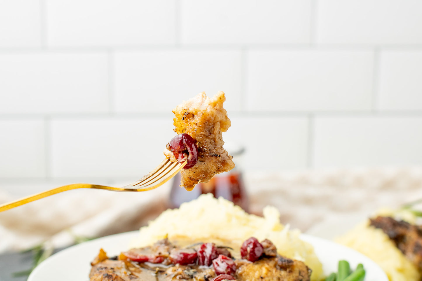 Maple Cranberry Pork Chops