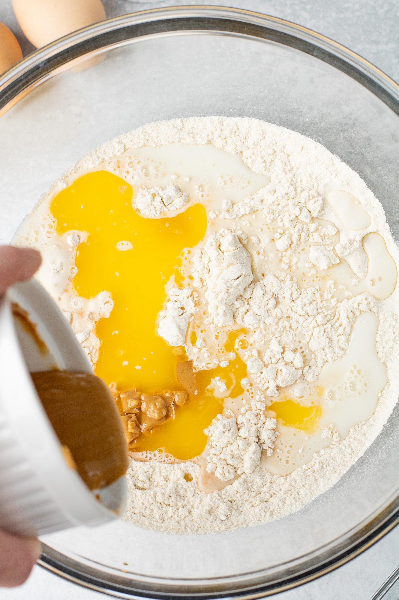 Easter Reese's Pancakes