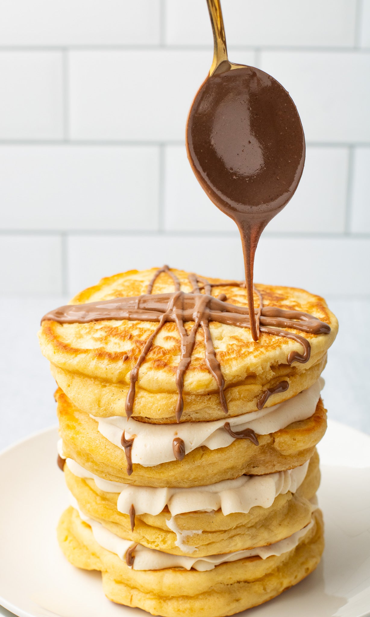 Easter Reese's Pancakes