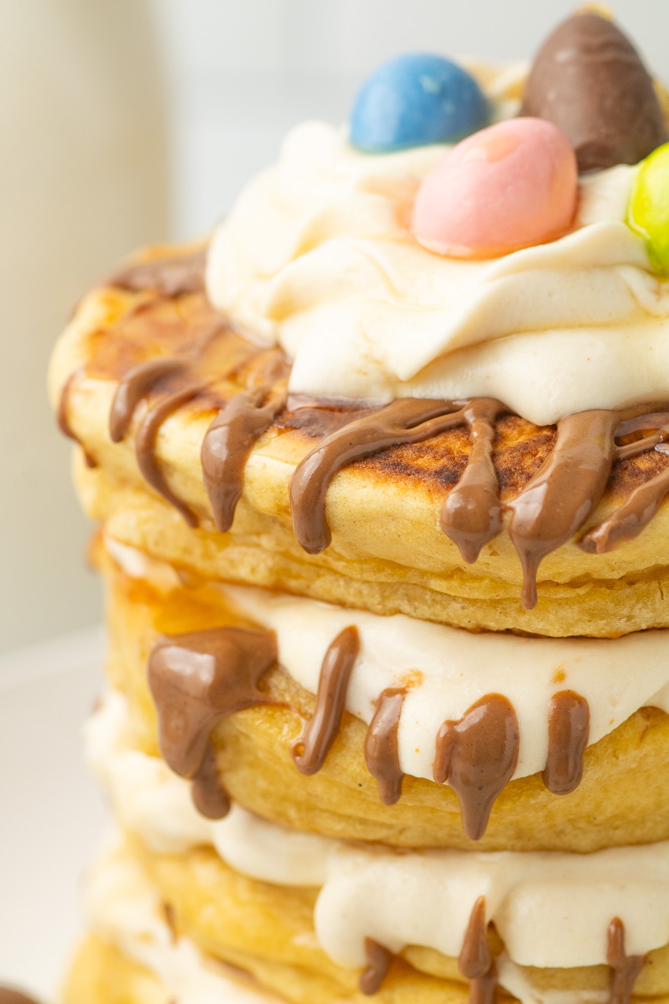 Easter Reese's Pancakes