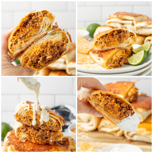 Grilled Cheese Burritos